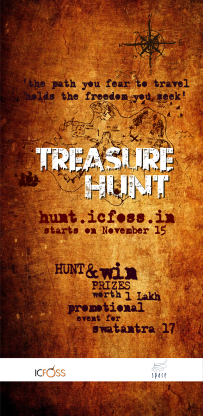 ICFOSS Treasure Hunt